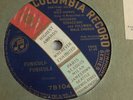 Riccardo Stracciari - 78rpm single 10-inch –Columbia #78104 Funiculi- Funicula