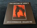 THE SISTERS OF MERCY - live in powerhouse 1985   - 2 x  lp ' -black vinyl