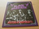 BLACK SABBATH - master of sheffield 71 -  lp ' - black vinyl -