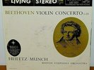 HEIFETZ / MUNCH BEETHOVEN VIOLIN CONCERTO RCA LSC-1992 ST SD 5S/7S '