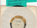 ACETATE  RAY CHARLES   *IN THE HEAT OF THE NIGHT*  1967 SOUL-JAZZ  EX