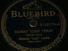 Meade Lux Lewis ?Honky Tonk Train Blues Whistlin' Blues 78 Rpm 1937 10