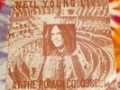 NEIL YOUNG Live At The Roman Colosseum SPACEWARD RECORDS 1976 NM RED/ORANGE WAX