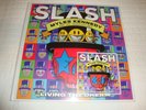 Guns N Roses Slash Living The Dream 2 Lp Yellow vinyl + Slash Signed card 250