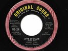 JOHNNY COLE 45RPM '62 ORIGINAL SOUND LOVE OF DIANE OBSCURE TEEN VOCAL PROMO M-