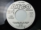 WLP AC/DC - IT'S A LONG WAY TO THE TOP MONO / STEREO 45 ATCO 7068 PROMO