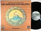 SUSANNE LAUTENBACHER (violin) H.I.F. Biber Rosenkranz Sonatas FSM 3 LPS STEREO