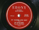 78 RPM -- The Eagle-Aires, Ebony 1014, EE+ Rock 'n' Roll - R&B - Doo Wop - Blues