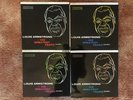 Louis Armstrong His Greatest Years Vol. 1, 2, 3 & 4 black/gold, Complete Set Exc