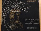 FRANCOISE PETIT / PIERRE DOUKAN Schumann Sonatas FRENCH LP ERATO LDE 3048