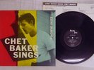 CHET BAKER SINGS PACIFIC JAZZ PAJ-70224 Japan MONO VINYL LP