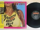 BON JOVI SLIPPERY WHEN WET MERCURY 28PP-1025 Japan OBI VINYL LP