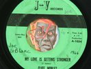 HEAR Cliff Nobles 45 My Love Is Getting Stronger/Too Fond J-V northern soul R&B