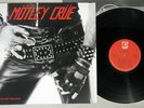 MOTLEY CRUE TOO FAST FOR LOVE LP JAPAN W. INSERT GLAM HEAVY METAL THE DIRT