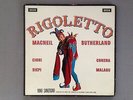 E314 Verdi Rigoletto Sutherland Macneil Sanzogno 3LP DECCA SET 224-6 Stereo