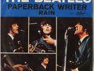 BEATLES Paperback Writer CAPITOL 45 w/ West Coast LA Thumb Tab Picture Sleeve PS