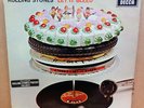 + POSTER THE ROLLING STONES LET IT BLEED UK UNBOXED RED MONO DECCA LP LK502 MINT