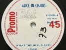 ALICE IN CHAINS • What the hell I have • RARE 45 PROMO 12