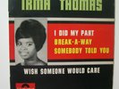IRMA THOMAS ORIG EP wish someone would care  années 60 Polydor 27754 Soul