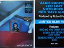 SEALED ALICE COOPER SPECIAL FORCES  USA IMPORT BLUE  VINYL LP RECORD