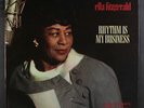 ELLA FITZGERALD: Rhythm Is My Business LP (sm wobc) Jazz