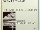HUGUETTE GREMY-CHAULIAC - BUXTEHUDE harpsichord works FY 4xLPs box NM