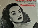 TWO'S COMPANY (1950S MUSIC SAMMY CAHN, NASH ) MINT ORIG CAST VINYL BETTE DAVIS