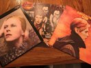 DAVID BOWIE X3 ALBUMS - HUNKY DOREY - DIAMOND DOGS - LOW -  1971 TO 1977