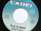 SPOONERS CROWD TWO IN THE MORNING 45 US 1966 Cadet EXCELLENT 7