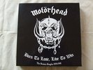 MOTORHEAD box born to lose ,live to win 7 single...EARMARK-41032  YEARS 2014