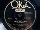 The Little Chocolate Dandies: Six Or Seven Times Okeh 8728 Hot Jazz 78 Rare