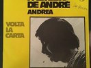 7'Fabrizio de Andre  Andrea/Volta la carta   Holland STAMPA OLANDA
