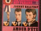 7'Johnny Hallyday   Amour D'ete/La seule...  GERMANY PROMO