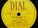 DIZZY GILLESPIE LUCKY THOMPSON MILT JACKSON TEMPO JAZZ MEN Dynamo 78 DIAL 1001