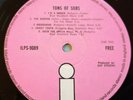 Free LP Tons of sobs UK Pink Island press BEAUTIFUL VINYL A2 B2 Textured labels