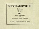 116g4. Vivian Rivkin & Stuyvesant Qt.  Quintet (Shostakovitch) - Col. MM-483 (4)