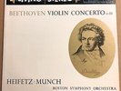 BEETHOVEN Violin Concerto in D-Heifetz Munch Boston RCA Victor LSC-1992 SD NM-