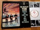 THE BEATLES . second album LP  Golden Odeon 1964 Germany US Military John Lennon