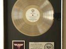 VAN HALEN - RIAA Platinum Record LP Award VAN HALEN II Presented to Warner Bros.