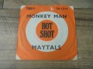Maytals - Monkey Man 1969 UK 45 TROJAN w/HOT SHOT SLEEVE SKA/ROCKSTEADY