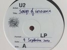 U2 Songs of Innocence TEST PRESSING Promo Vinyl 12