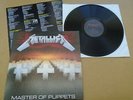 METALLICA Master Of Puppets 2015 European 180 gram vinyl LP with insert