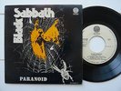 Black Sabbath Paranoid / Wicked world / Evil woman Portugal Unique PS Vertigo EX