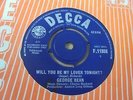 George Bean - Will You Be My Lover Tonight? 1964 UK 45 DECCA THE ROLLING STONES