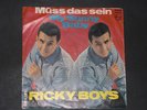7-Single-Schlager-RICKY BOYS-Muss das sein-2 Cov.versionen