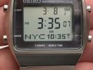 Seiko Sbpg001 Solar Powered, Radio Controlled Watch. New Battery, Good Condition