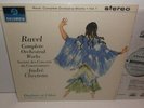 SAX 2476 Ravel Complete Orchestral Works Vol.1 Paris Conservatoire Cluytens B/S