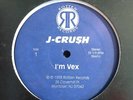 J-Crush Im Vex/Snafu ORiginal Press 1993 Rotten Records NJ Rare Random Rap 12