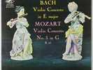 Bach & Mozart, Violin Concertos / Gioconda De Vito & Rafael Kubelik / ANGEL(JAP