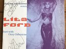 Lita Ford  & Ozzy Osbourne -  Close My Eyes Forever 7” Vinyl Signed Autographed